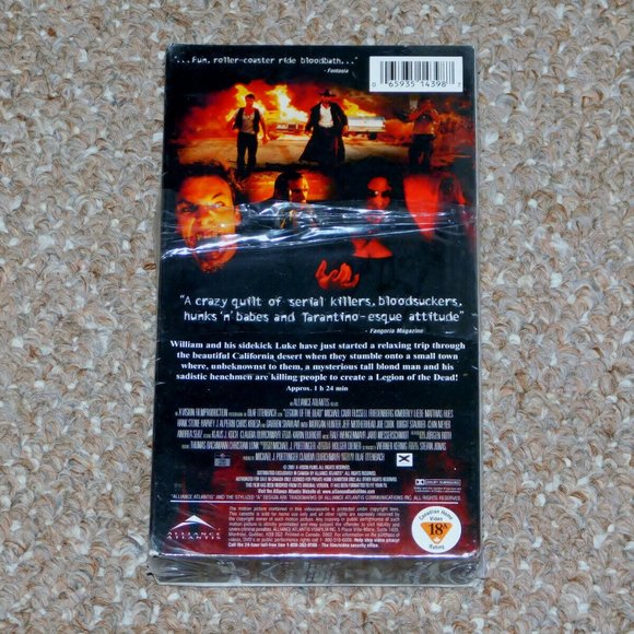 Legion of the Dead VHS 2001 Brand New Factory Sealed Olaf Ittenbach Horror - Picture 2 of 10
